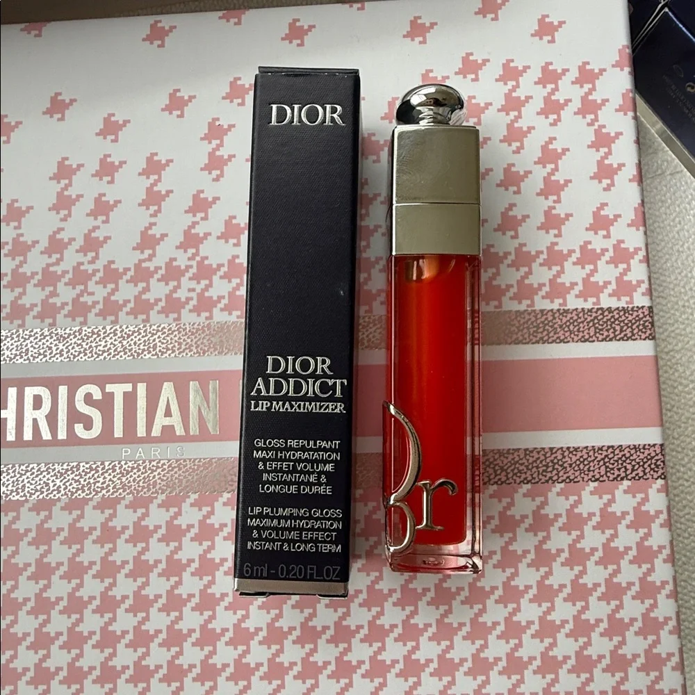 Dior Addict Lip Maximizer 015 Cherry Maxi Hydration Volume effect 6ml new